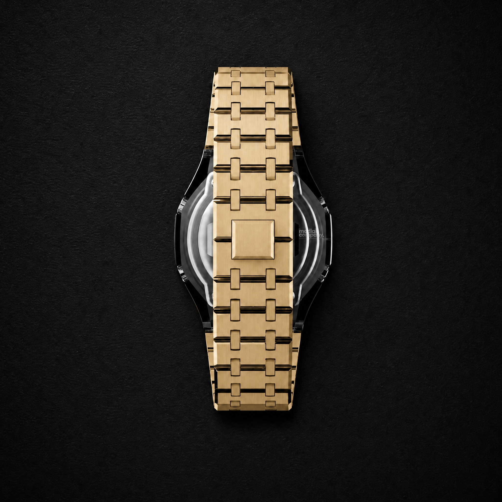Yellow Gold Metal Strap — Gold metal