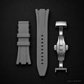 Grey Rubber Strap — Gray Straps