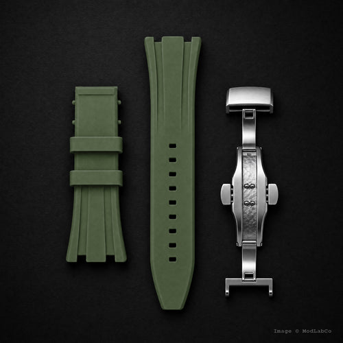 Green Rubber Strap — Green Straps