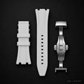 White Rubber Strap — White Straps